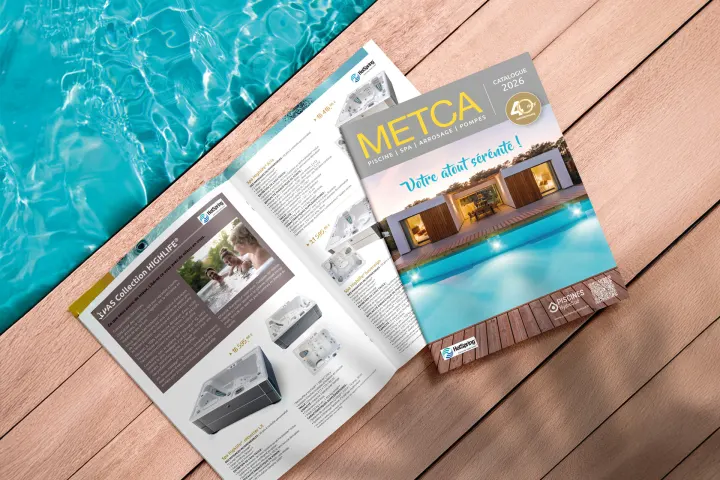 Catalogue METCA piscine, spa, arrosage et pompes