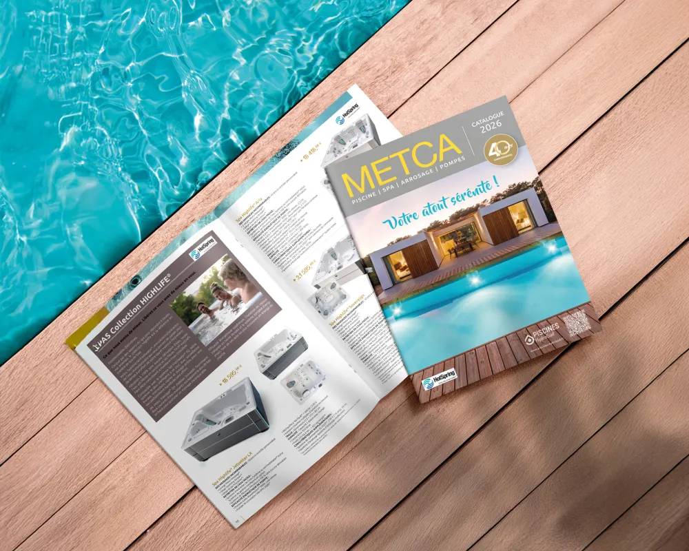Catalogue METCA piscine, spa, arrosage et pompes
